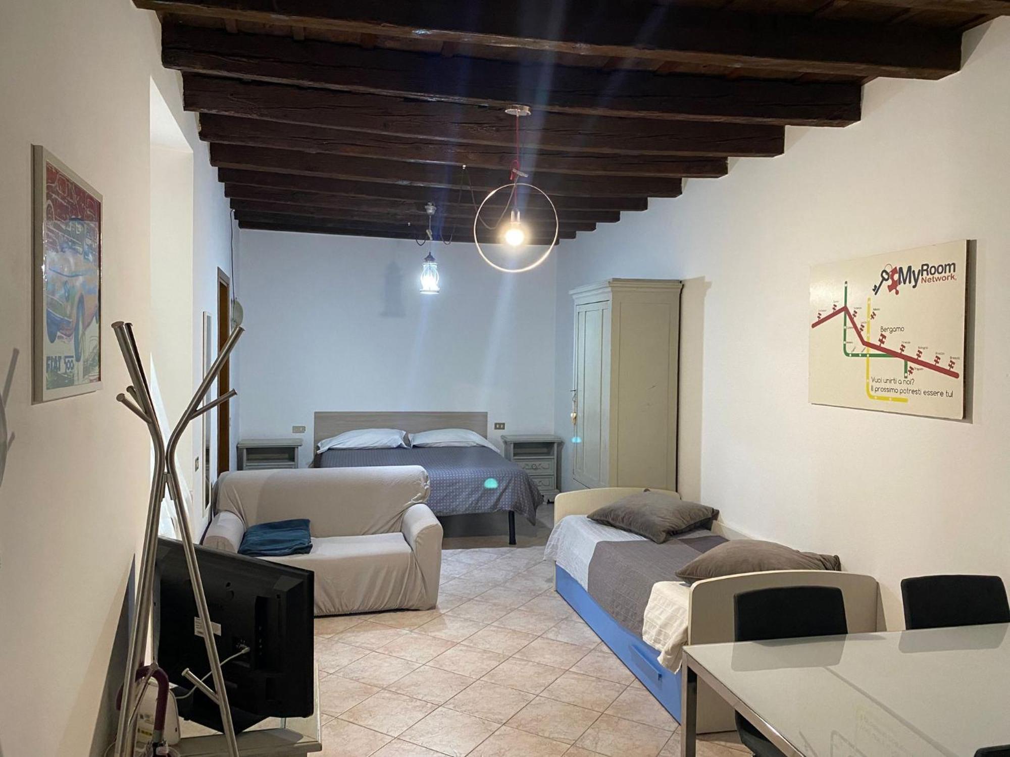 Myroom Center Flat Bergamo Bagian luar foto